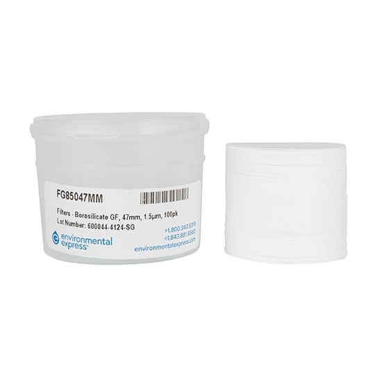 Màng lọc TSS sợi thủy tinh 47mm; 1.5um, 100/Pk