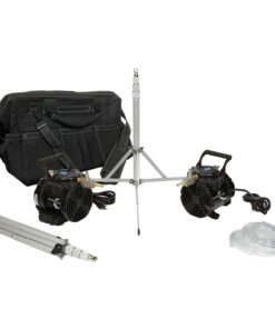 Bộ bơm hơi E-PRO HD, túi vải bố 20 inch kèm mút xốp tùy chỉnh